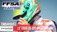 FFSA Karting - le tour du circuit de Brignoles avec Dylan Léger